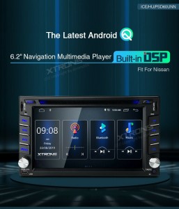 Navegador GPS para Nissan Android 10 LCD Táctil